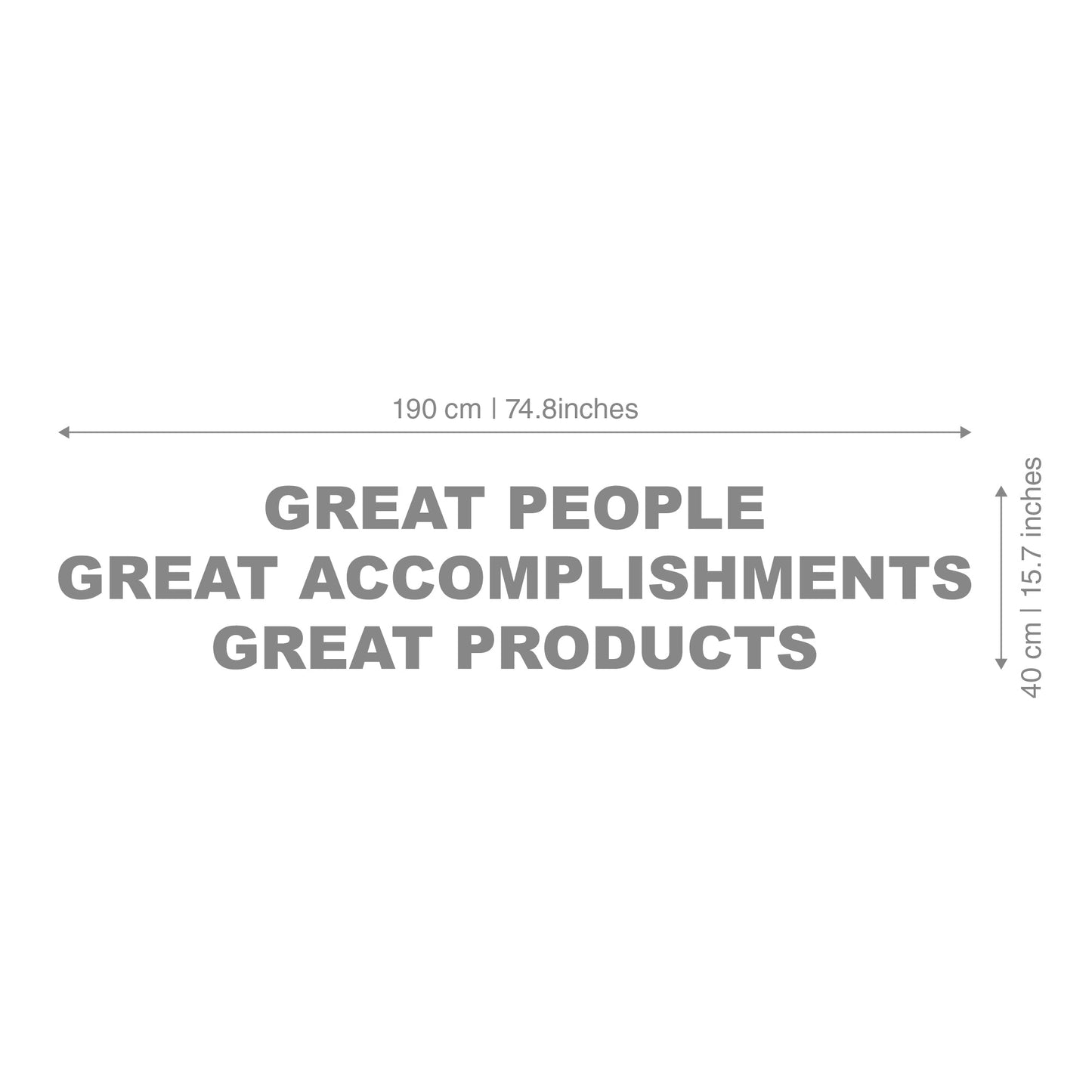 Great People, Great Accomplishments | 3D Office Decor-2