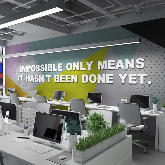 Impossible 3D Office Wall Decor-0