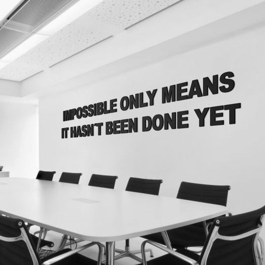 Impossible 3D Office Wall Decor-1