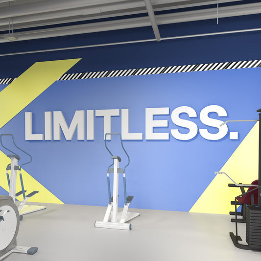 Limitless 3D Gym Wall Art-0