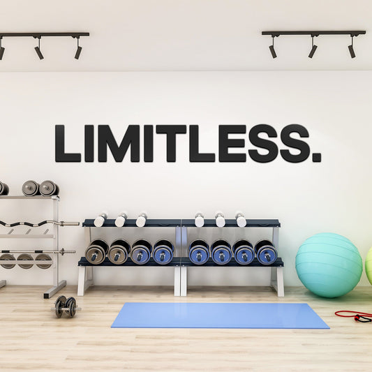 Limitless 3D Gym Wall Art-1