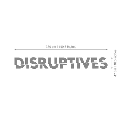Disruptives 3D Office Wall Decor-2