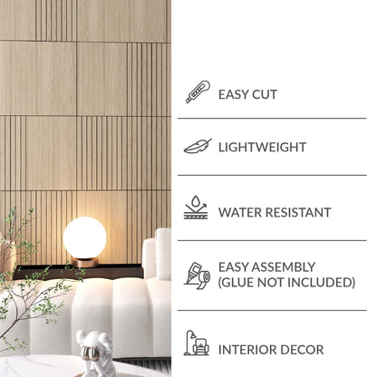 Light Wood 3D Wall Panels-4
