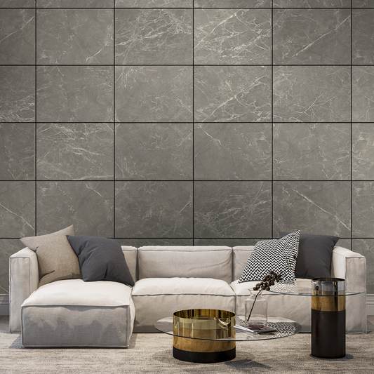 Grey Marble Stone Imitation Decorative Panels-1