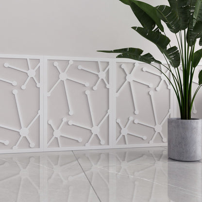 Atomic Stars Wainscot Wall Panels-0