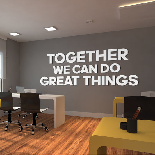 Together 3D Office Wall Decor-0