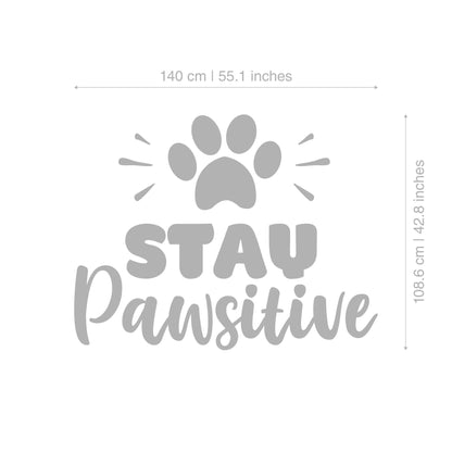 Stay Pawsitive | 3D Vet Sign-2