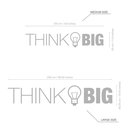 Think Big Office Decor 3D-2
