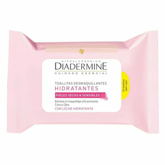 Make Up Remover Wipes Diadermine Moisturizing 25 Units Diadermine