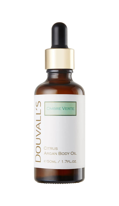 Organic Citrus Scented Argan Body Oil 50ml | Hydrating and revitalising with pure essential oils Douvalls Beauty