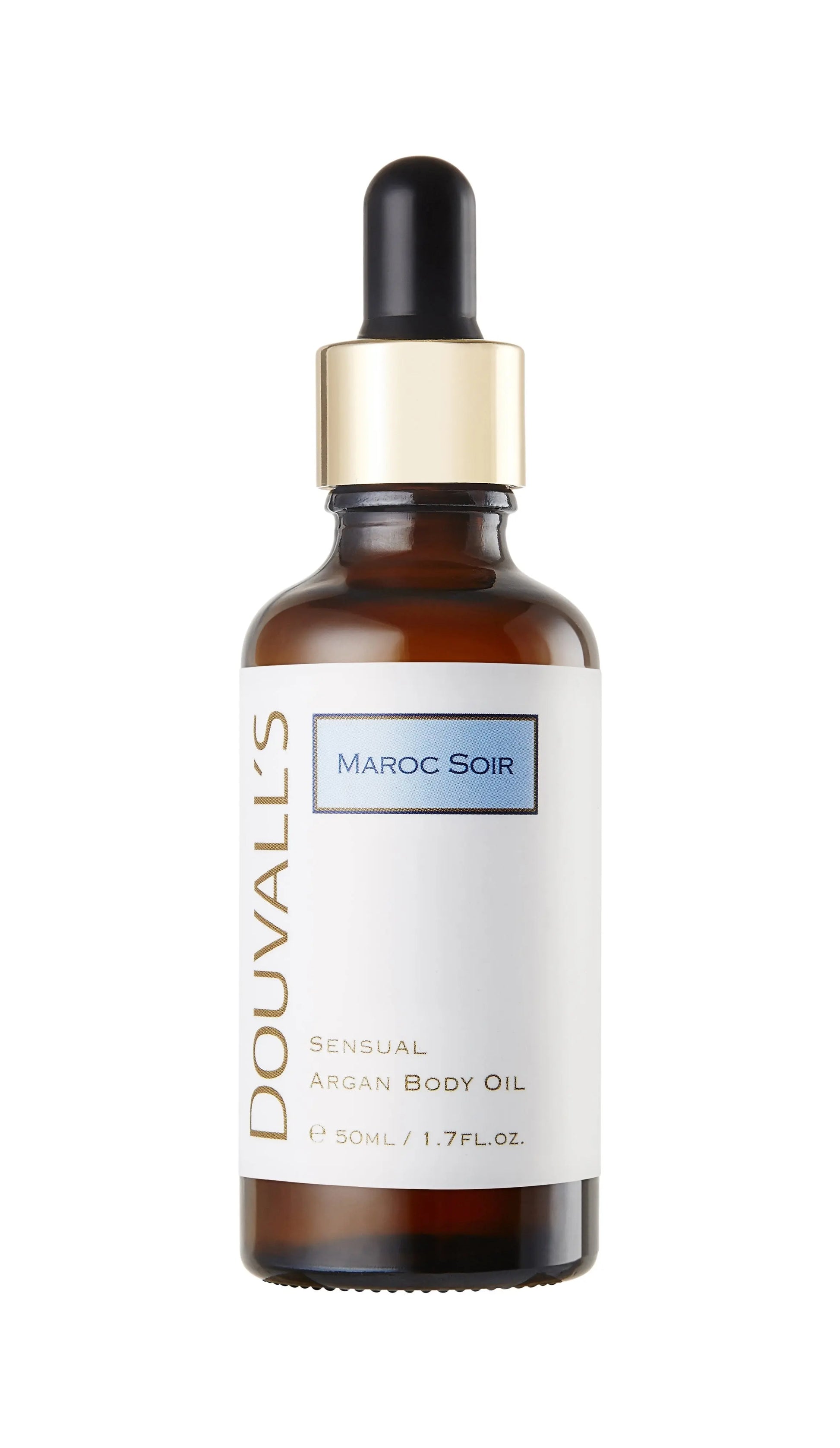 Organic Sensual Scented Argan Body Oil 50ml | Hydrating and revitalising with pure essential oils Douvalls Beauty