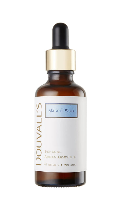 Organic Sensual Scented Argan Body Oil 50ml | Hydrating and revitalising with pure essential oils Douvalls Beauty