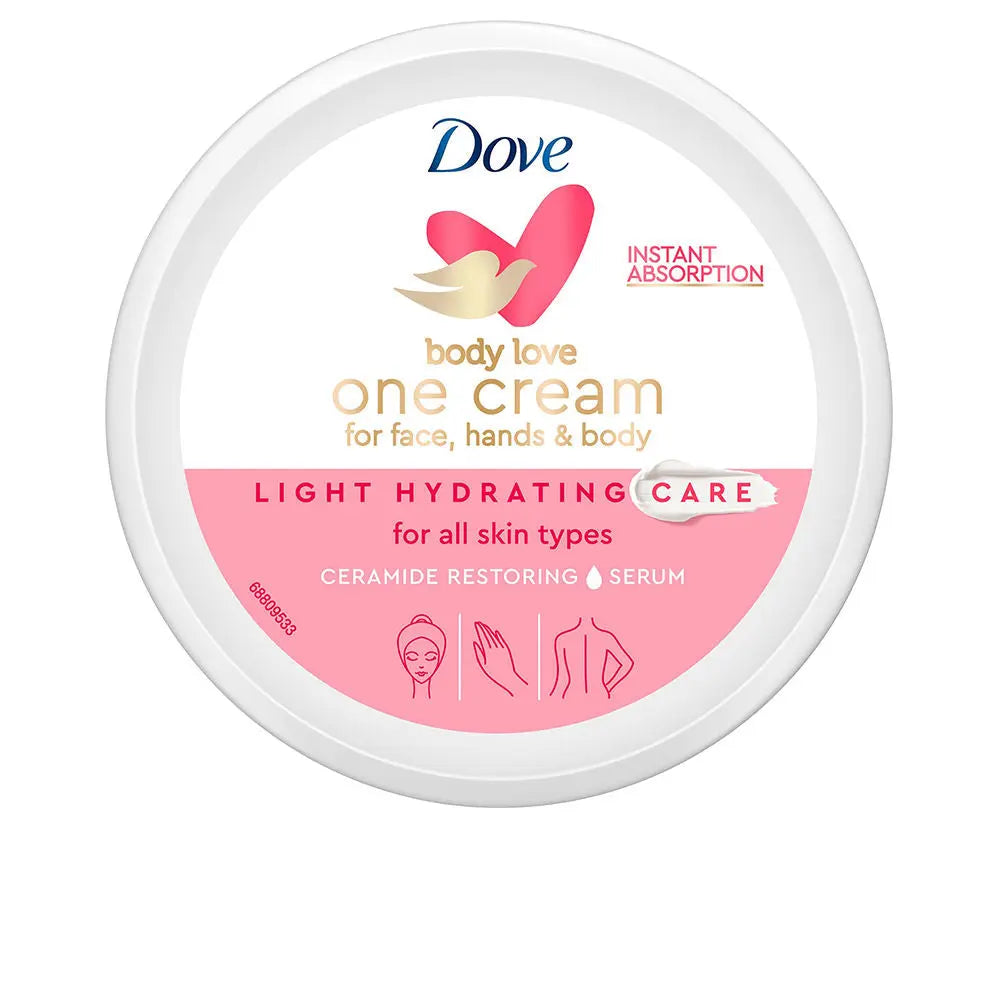 LIGHT HYDRATING CREAM face, body and hands 250 ml Dove