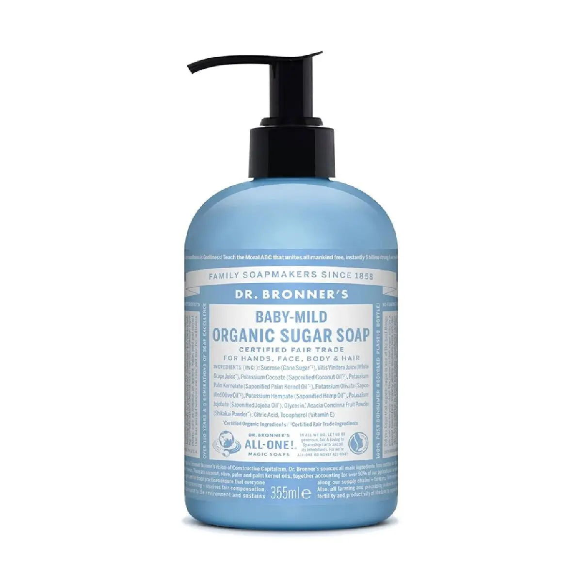 Hand Soap Dr Bronner's Baby-Mild 355 ml Dr Bronner's