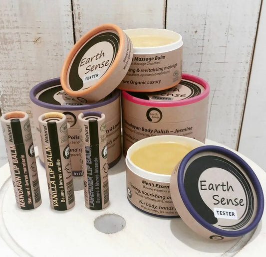 Organic Warming Massage Balm 100ml - For Face, hands, arms & whole body - 1 piece Earthsenseorganics