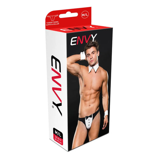 Pleasure Kit Tuxedo Envy EC06-BLKML M/L Envy