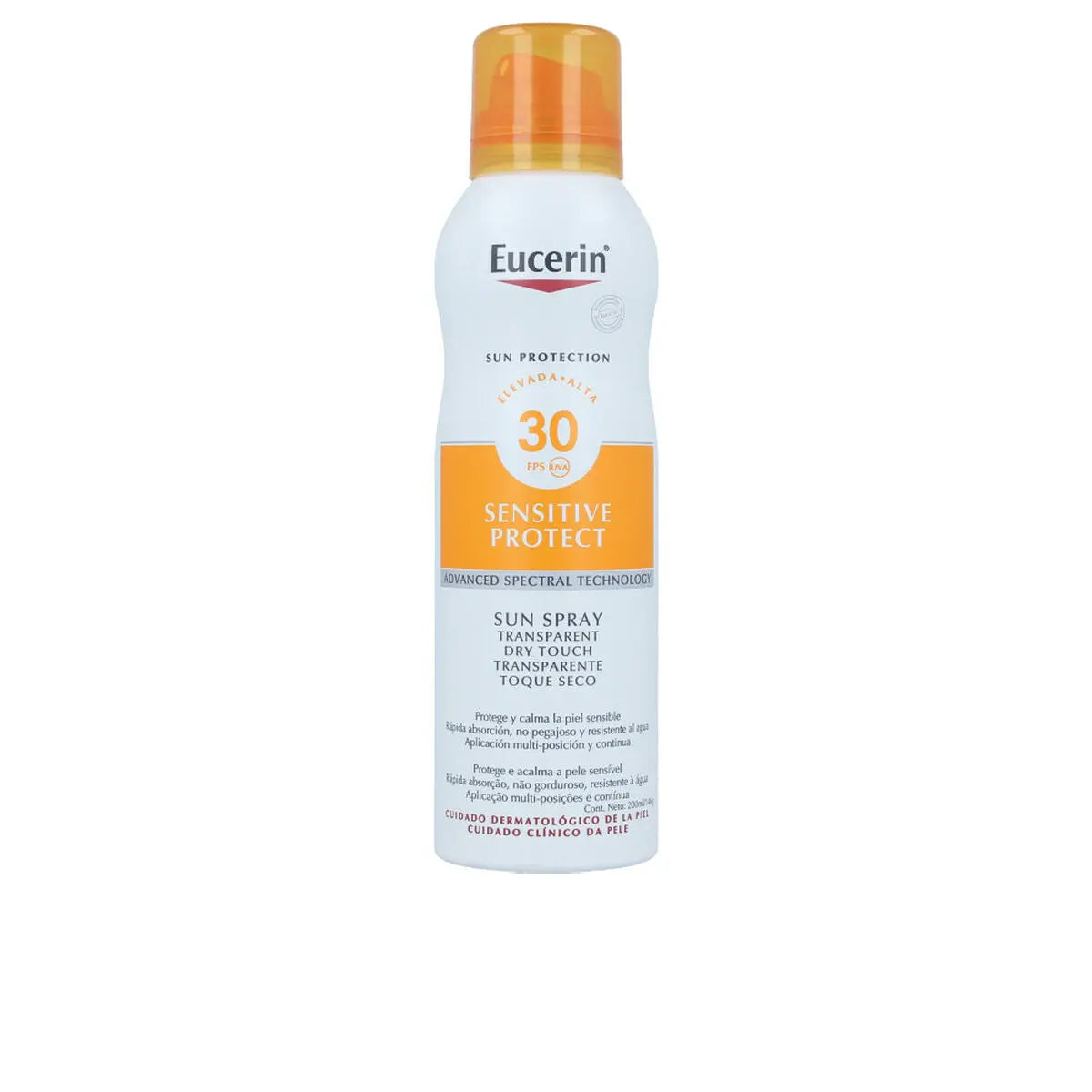 Body Sunscreen Spray Sensitive Eucerin 200 ml Eucerin