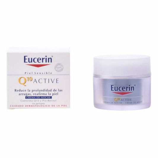 Anti-Wrinkle Night Cream Q10 Active Eucerin 50 ml-0