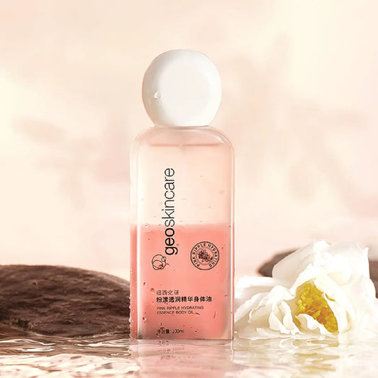 Pink Ripple Hydrating Essence Body Oil 100ml Geoskincare