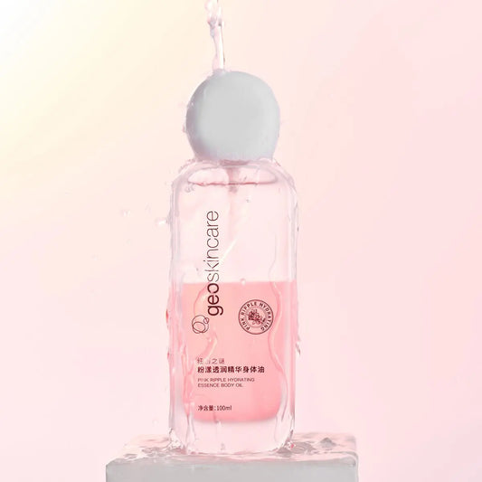 Pink Ripple Hydrating Essence Body Oil 100ml Geoskincare