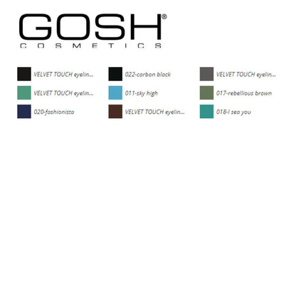 Eyeliner Velvet Touch Gosh Copenhagen (1,2 g) Gosh Copenhagen