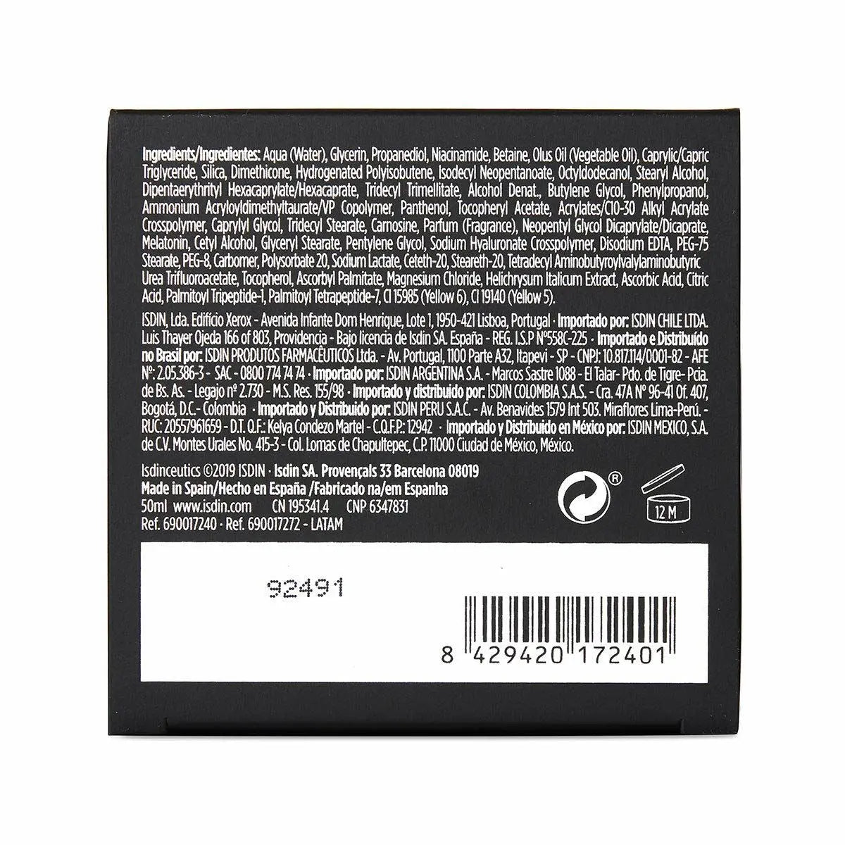 Night Cream Isdin Isdinceutics Age Reverse (50 g) Isdin