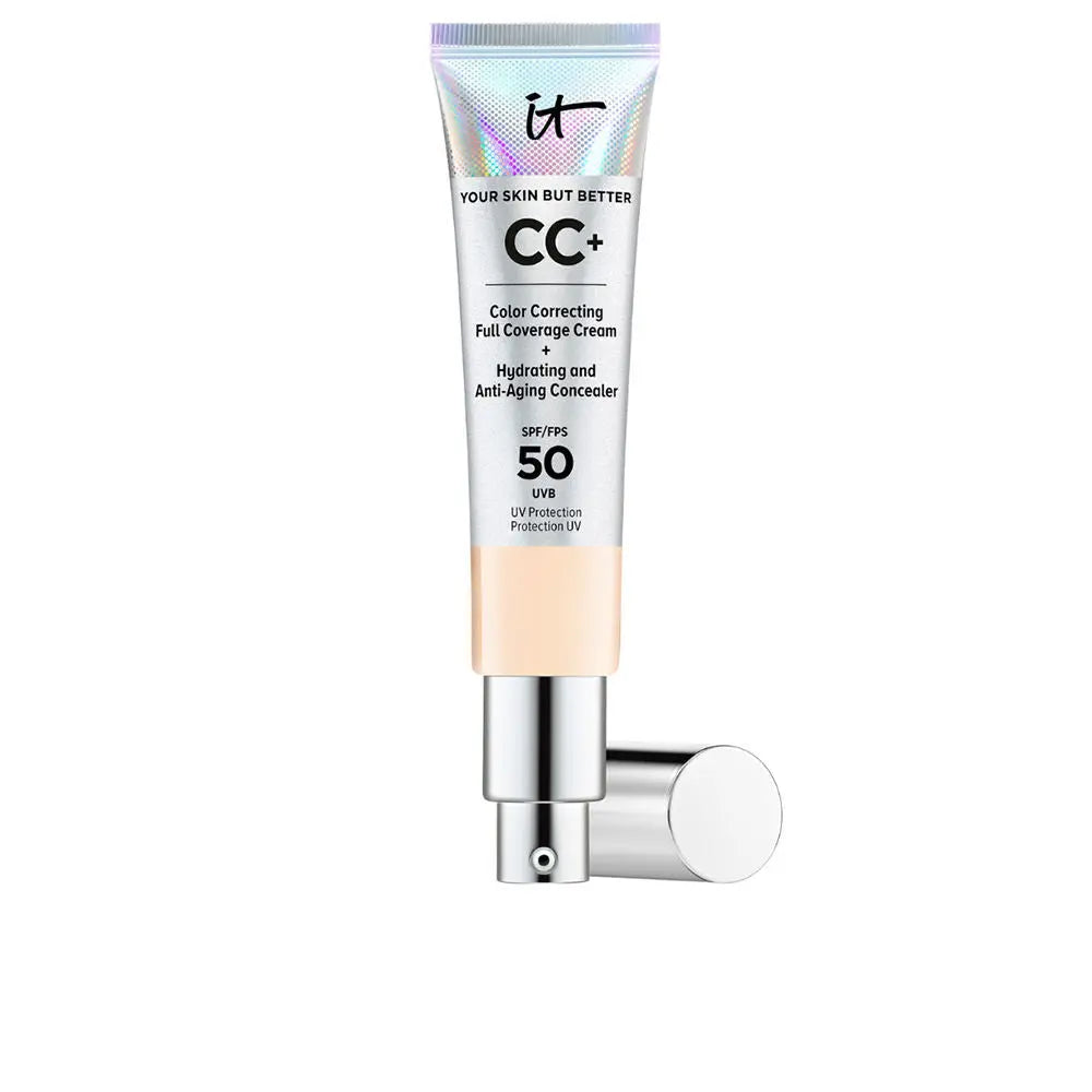 YOUR SKIN BUT BETTER CC+ cream foundation SPF50+ #fair light It Cosmetics