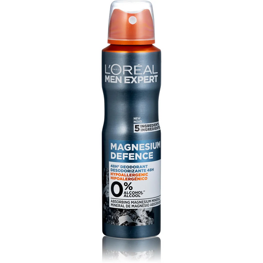 L&apos;ORÉAL PARIS Men Expert Magnesium Defense Deo 150 ml (3600524027049) L&apos;Oréal Paris