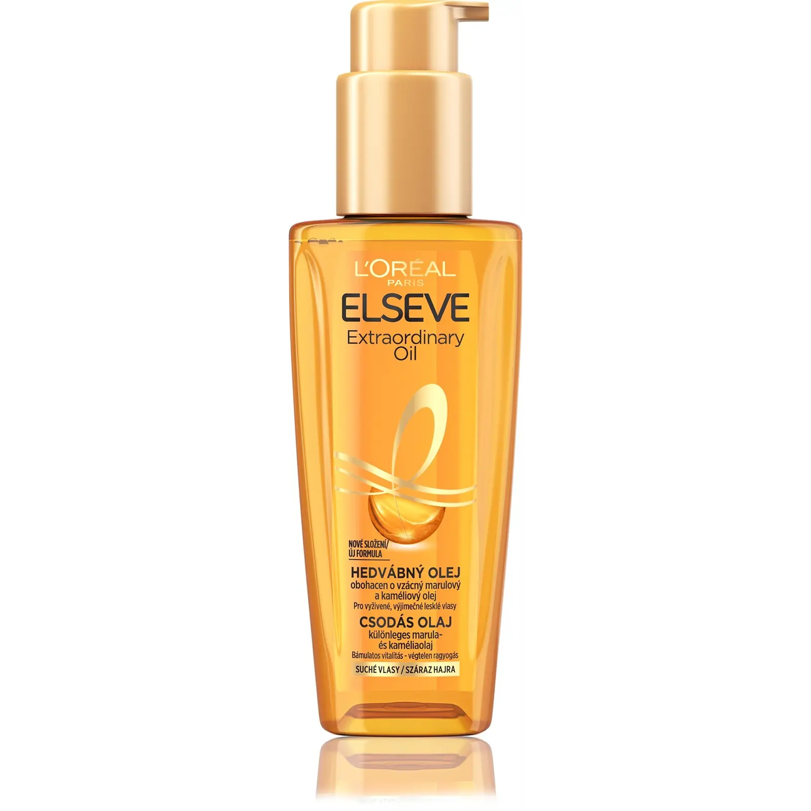 L&apos;ORÉAL PARIS Elseve Extraordinary Oil selymes olaj száraz hajra 100 ml (3600522215738) L&apos;Oréal Paris