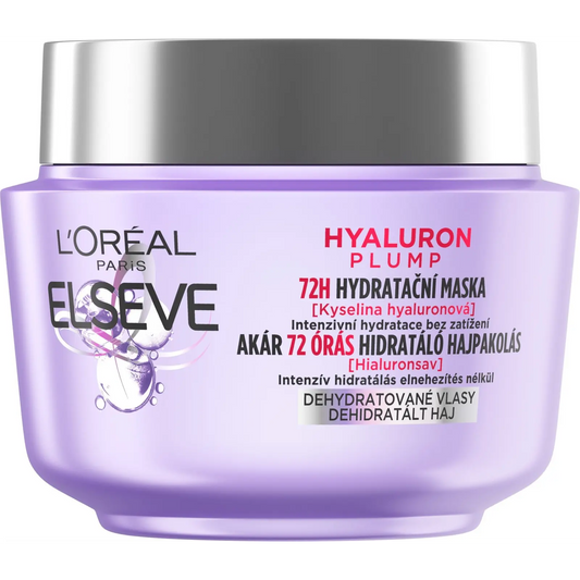 L&apos;ORÉAL PARIS Hyaluron Plump 72H Hydratálé Hajpakolás 300 ml (3600524033514) L&apos;Oréal Paris