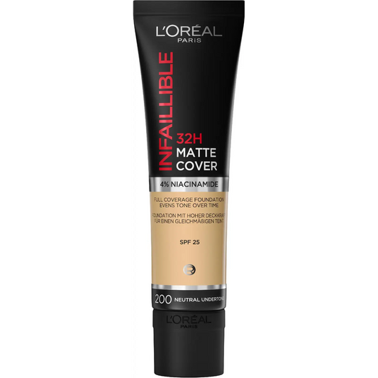 L&apos;ORÉAL PARIS Infaillible 32H Matte Cover 200 Sable Rose 30 ml (30177482) L&apos;Oréal Paris