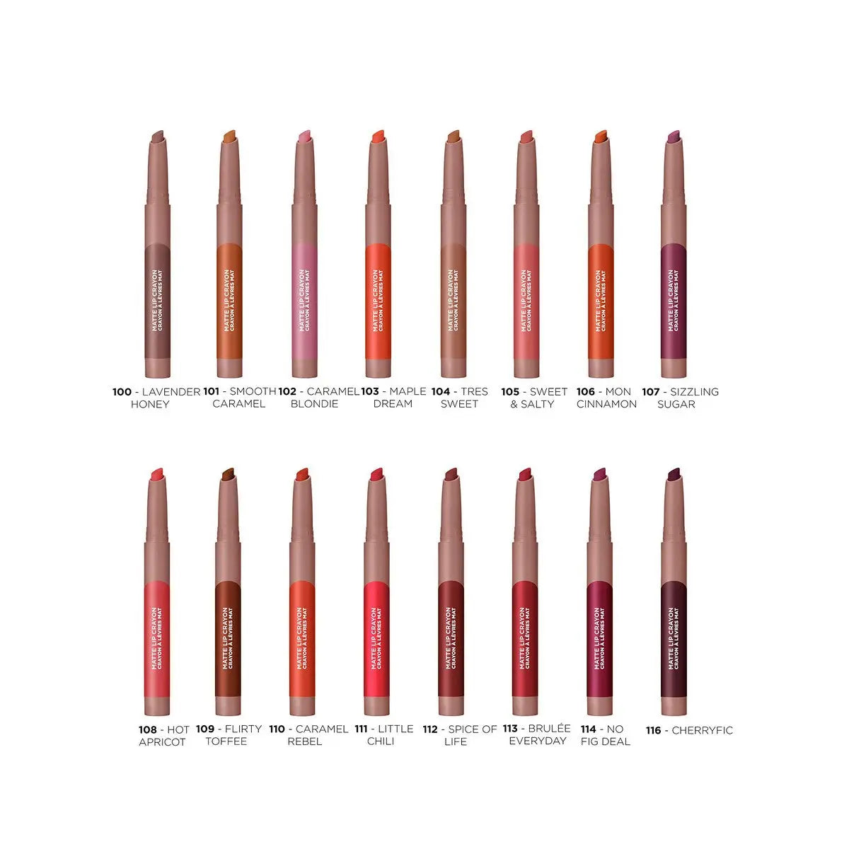 Lipstick L'Oreal Make Up Infaillible 112-spice of life (2,5 g) L'Oreal Make Up
