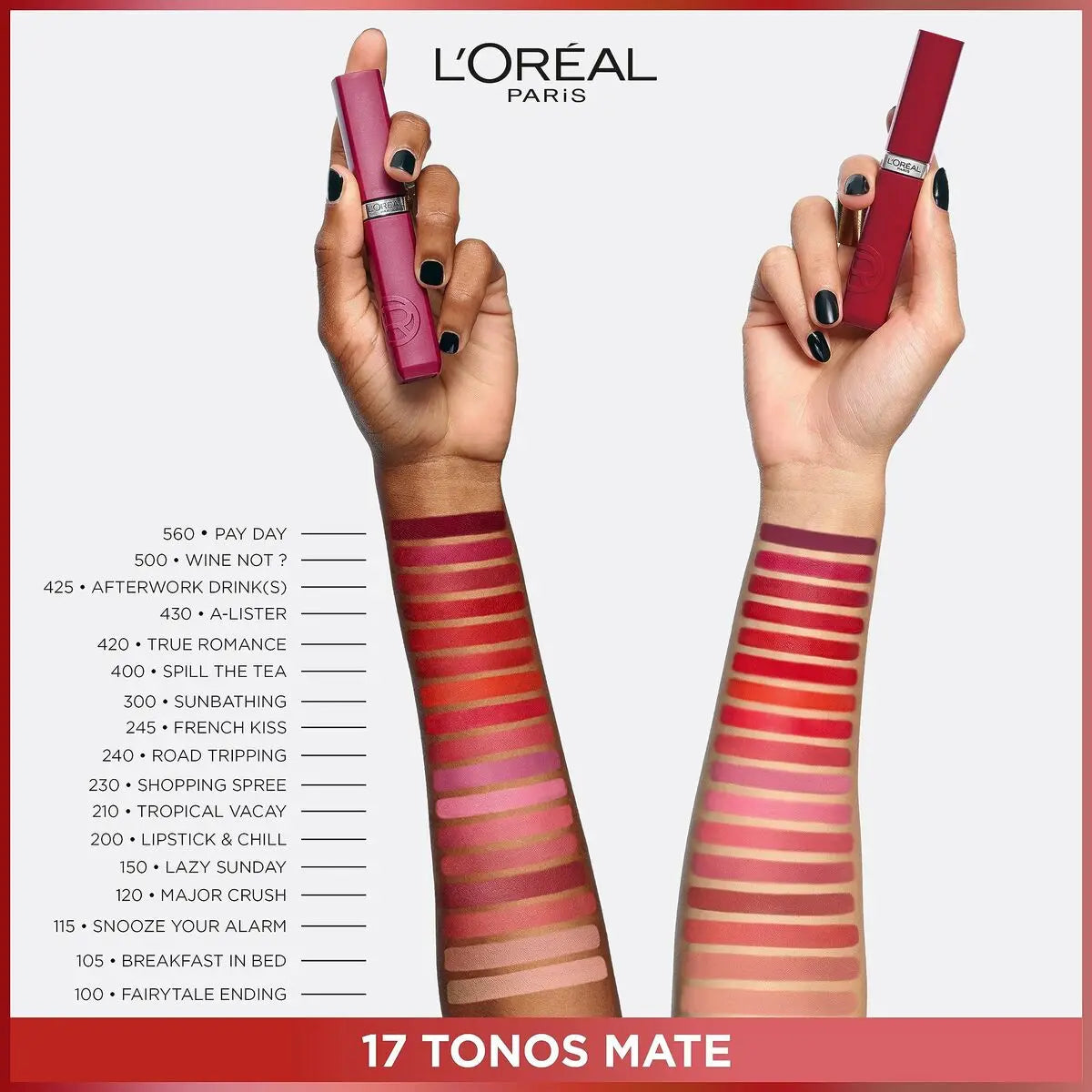 Liquid lipstick L'Oreal Make Up Infaillible Matte Resistance Wine not? Nº 500 (1 Unit) L'Oreal Make Up