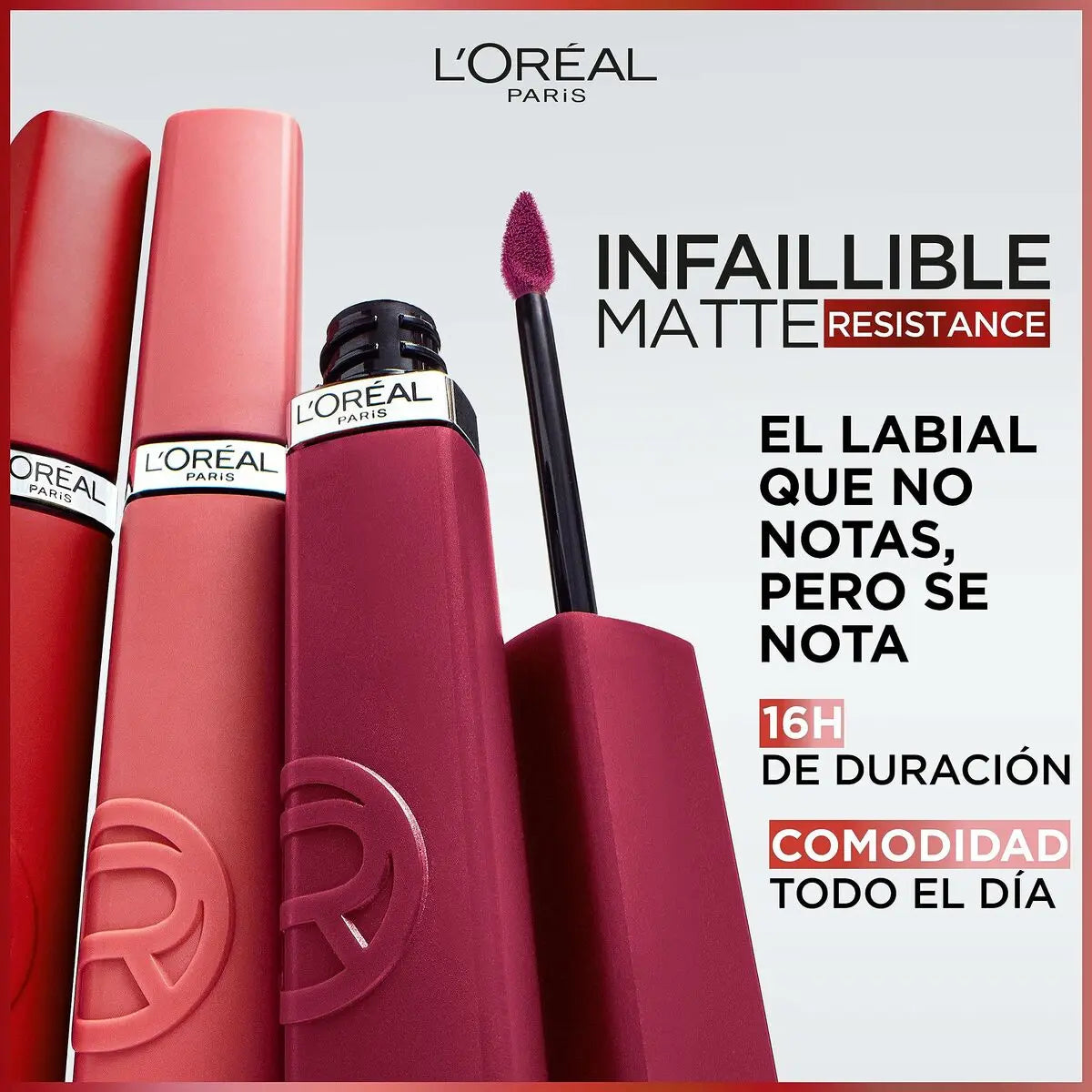 Liquid lipstick L'Oreal Make Up Infaillible Matte Resistance Wine not? Nº 500 (1 Unit) L'Oreal Make Up