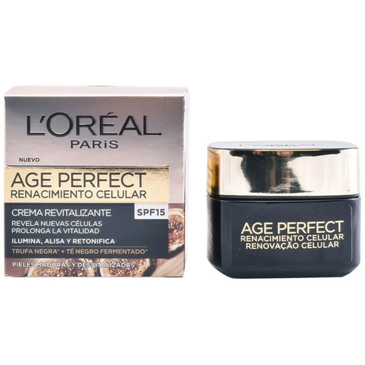 Nourishing Day Cream L'Oreal Make Up Age Perfect SPF 15 (50 ml) (50 ml) L'Oreal Make Up