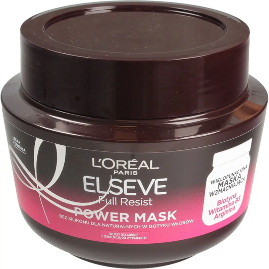 L’Oreal Paris Loreal Elseve Full Resist Maska do włosów wzmacniająca Power Mask 300ml (02156200) L’Oreal Paris
