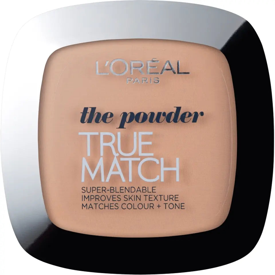L’Oreal Paris True Match Powder Puder w kamieniu C3 Rose Beige 9g (3600520772028) L`Oreal Paris