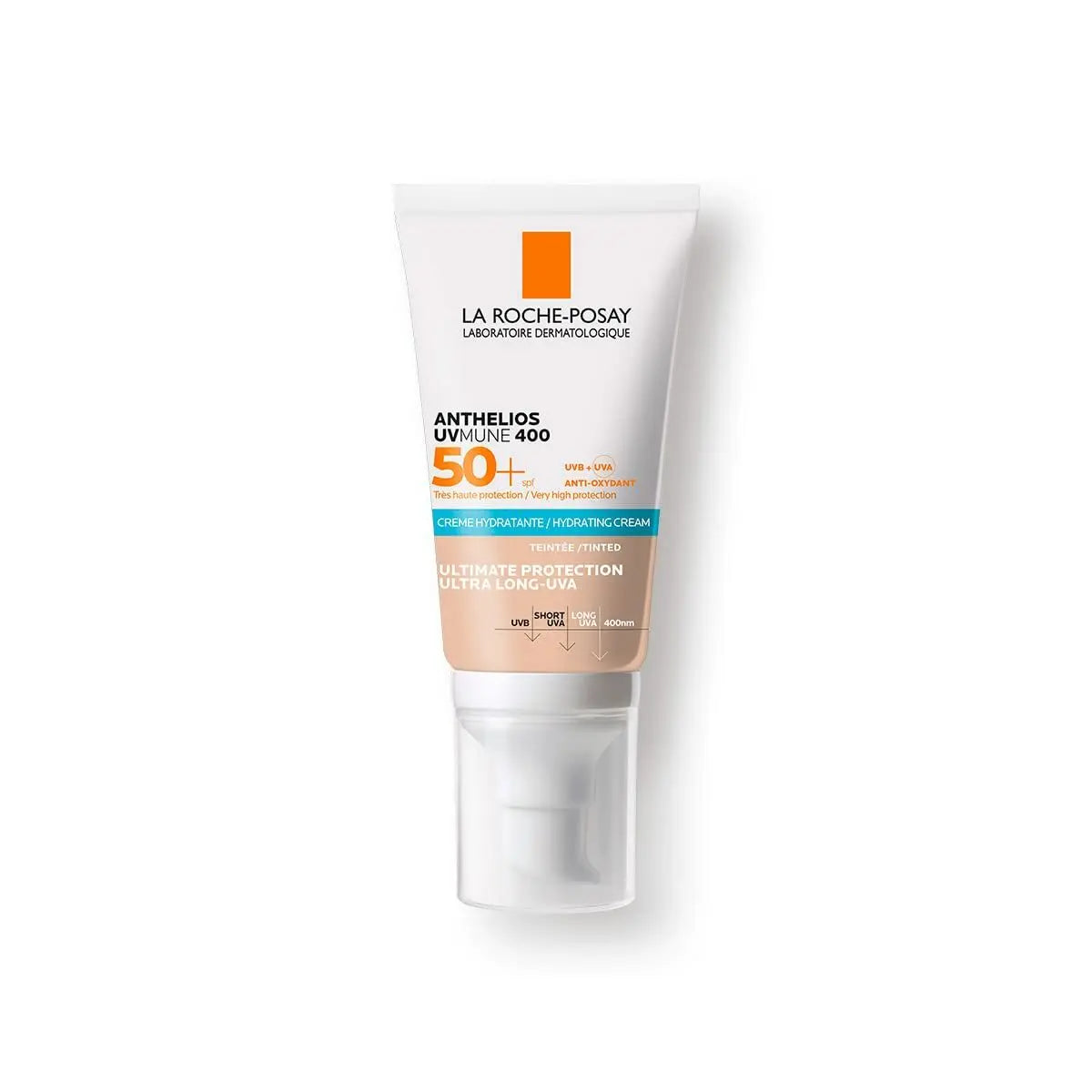 Sun Protection with Colour La Roche Posay Anthelios Uvmune 50 ml White Spf 50 Cream Hydrating Cream with Colour-0