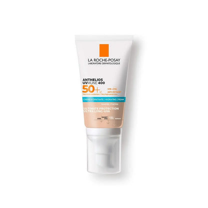 Sun Protection with Colour La Roche Posay Anthelios Uvmune 50 ml White Spf 50 Cream Hydrating Cream with Colour-0