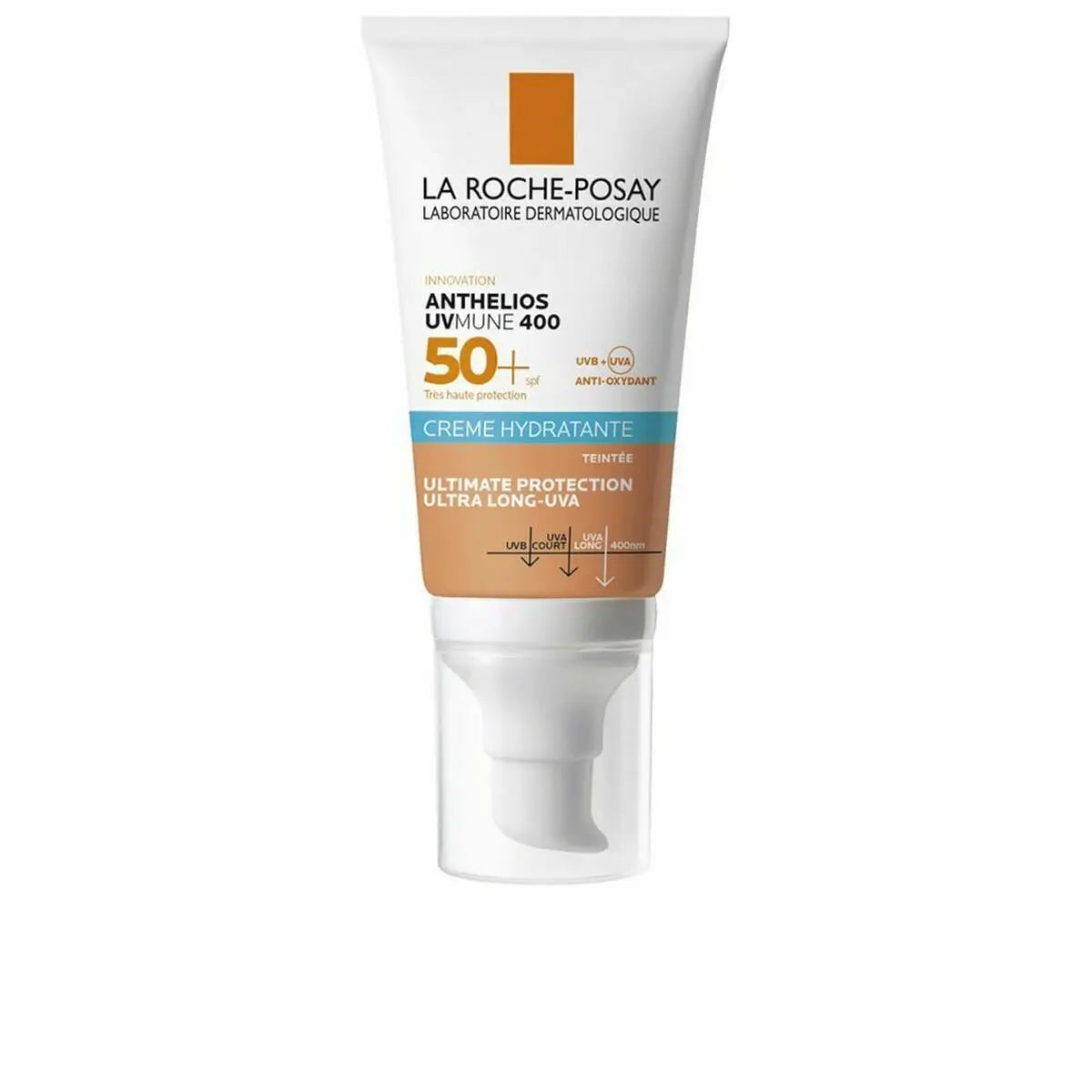 Sun Protection with Colour La Roche Posay Anthelios Uvmune 50 ml White Spf 50 Cream Hydrating Cream with Colour-9