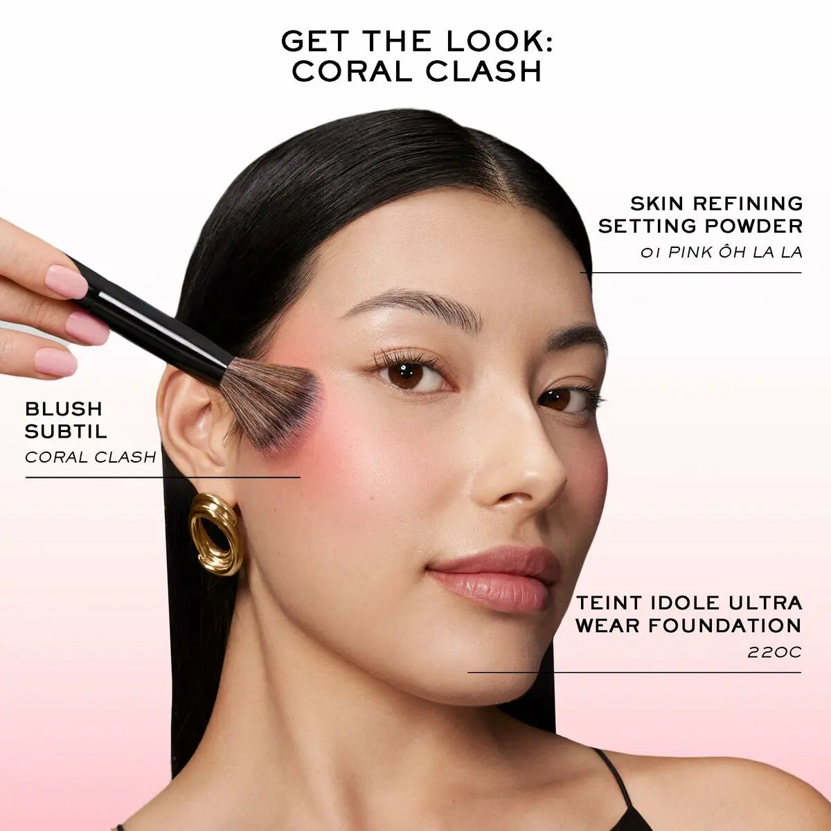 Blush Lancôme BLUSH SUBTIL Nº 700-Aie Aie Corail 5,1 g Lancôme