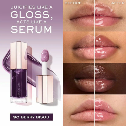 Gloss Lancôme IDÔLE MAKE-UP Purple Nº 90-Berry Bisou 9 ml Lancôme