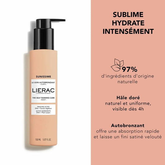Self-Tanning Body Lotion Lierac SUNISSIME 150 ml Lierac