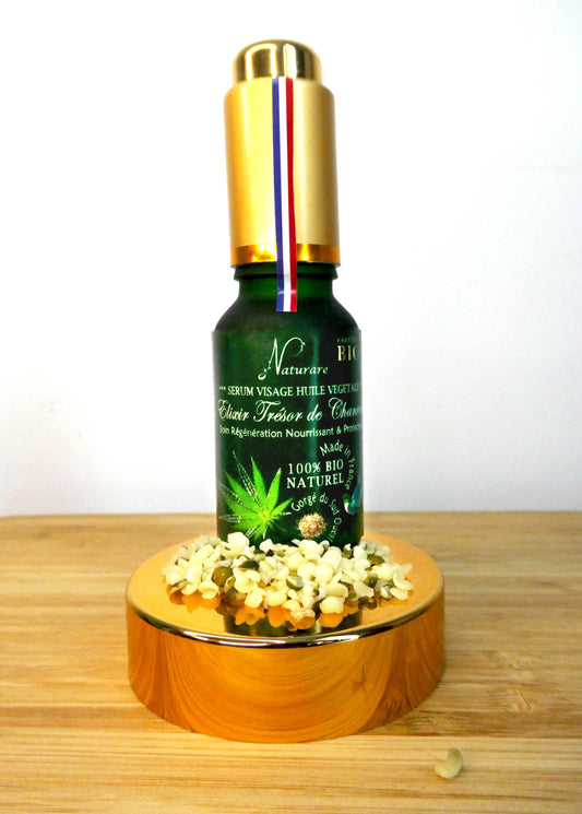 DROP - ELIXIR TRESOR DE CHANVRE BIO -  Huile Végétale, Compléments Alimentaire Lydia Boutique