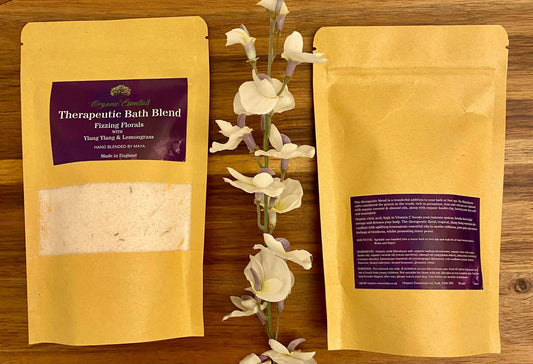 Eight 100g Luxury Natural Bath Blends in Eco-Pouch Lydia Cosmétique