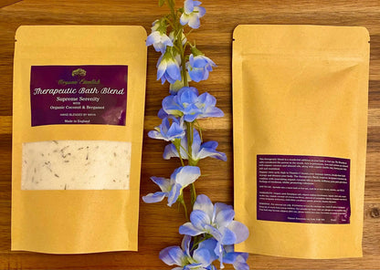 Eight 100g Luxury Natural Bath Blends in Eco-Pouch Lydia Cosmétique