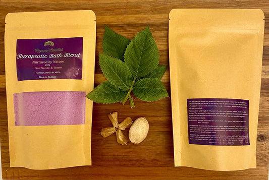 Eight 250g Luxury Natural Bath Blends in Eco-Pouch Lydia Cosmétique