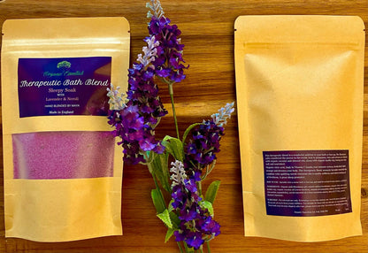 Eight 250g Luxury Natural Bath Blends in Eco-Pouch Lydia Cosmétique