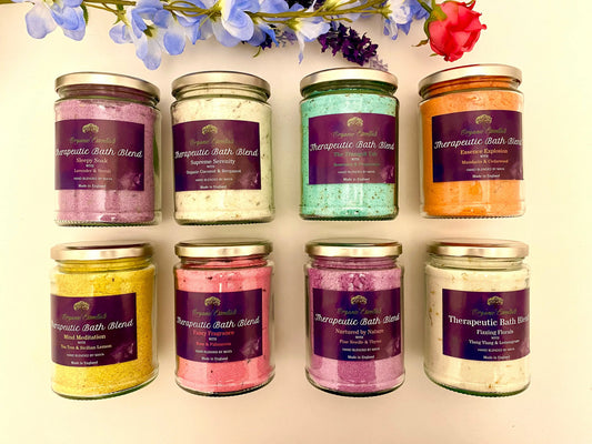 Luxury Bath Blend with Organic Coconut & Lavender Essential Oils Lydia Cosmétique