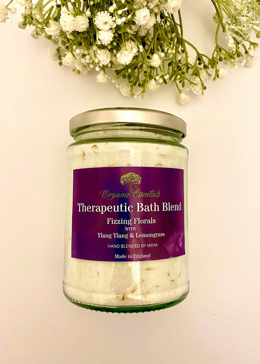 Luxury Bath Blend with Ylang Ylang & Lemingrass Essential Oils Lydia Cosmétique
